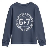 Funny 67 13th Birthday Youth Sweatshirt Est 2013 Limited Edition Official Teenager