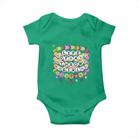 Funny Mardi Gras Throw Girl Life Baby Onesie Friendship Bracelet Beads