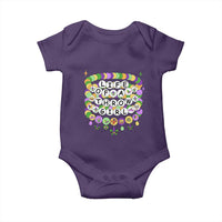 Funny Mardi Gras Throw Girl Life Baby Onesie Friendship Bracelet Beads
