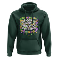 Funny Mardi Gras Throw Girl Life Hoodie Friendship Bracelet Beads