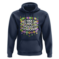 Funny Mardi Gras Throw Girl Life Hoodie Friendship Bracelet Beads