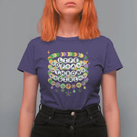 Funny Mardi Gras Throw Girl Life T Shirt For Women Friendship Bracelet Beads