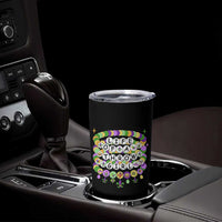 Funny Mardi Gras Throw Girl Life Tumbler Cup Friendship Bracelet Beads
