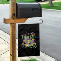 Funny Mardi Gras La Weezy Ana Garden Flag New Orleans Festival Louisiana Map