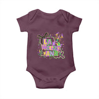 Funny Mardi Gras La Weezy Ana Baby Onesie New Orleans Festival Louisiana Map