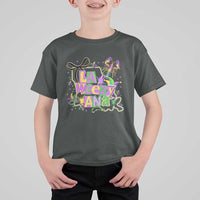 Funny Mardi Gras La Weezy Ana T Shirt For Kid New Orleans Festival Louisiana Map