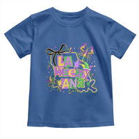 Funny Mardi Gras La Weezy Ana Toddler T Shirt New Orleans Festival Louisiana Map