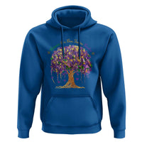 Mardi Gras Tree Brushstroke Graphic Hoodie Laissez Les Bon Temps Rouler