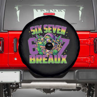 Mardi Gras Six Seven Breaux Spare Tire Cover Funny Mardigator Alligator 6 7 Meme