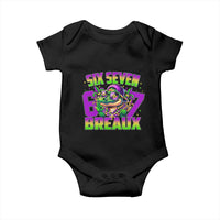 Mardi Gras Six Seven Breaux Baby Onesie Funny Mardigator Alligator 6 7 Meme