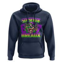 Mardi Gras Six Seven Breaux Hoodie Funny Mardigator Alligator 6 7 Meme