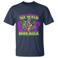Mardi Gras Six Seven Breaux T Shirt Funny Mardigator Alligator 6 7 Meme