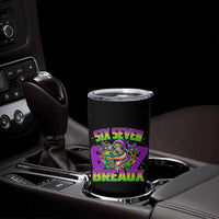 Mardi Gras Six Seven Breaux Tumbler Cup Funny Mardigator Alligator 6 7 Meme