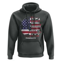Christian Soccer Hoodie I Can Do All Things Through Christ Who Strengthens Me