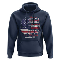 Christian Soccer Hoodie I Can Do All Things Through Christ Who Strengthens Me