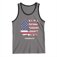 Christian Soccer Tank Top I Can Do All Things Through Christ Who Strengthens Me