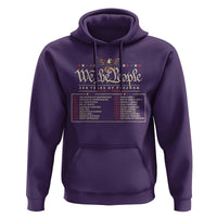 250 Year Timeline 1776 2026 Patriotic Historical Anniversary Hoodie