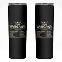 250 Year Timeline 1776 2026 Patriotic Historical Anniversary Skinny Tumbler