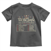 250 Year Timeline 1776 2026 Patriotic Historical Anniversary Toddler T Shirt