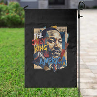 Martin Luther King Garden Flag The Only King In America No Kings Protest