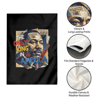 Martin Luther King Garden Flag The Only King In America No Kings Protest