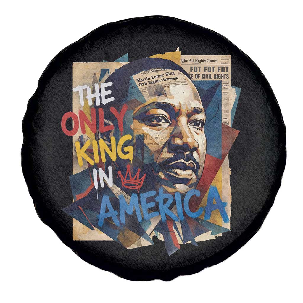 Martin Luther King Spare Tire Cover The Only King In America No Kings Protest