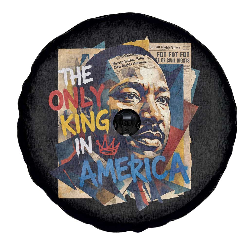 Martin Luther King Spare Tire Cover The Only King In America No Kings Protest