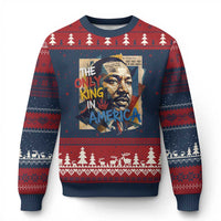 Martin Luther King Ugly Christmas Sweater The Only King In America No Kings Protest