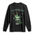 Funny St Patrick's Favorite Hot Mess Long Sleeve Shirt Drunk Leprechaun Cocktail