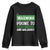 Funny Warning Prone To Shenanigans And Malarkey St Patrick's Day Youth Sweatshirt