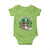 Funny St Patrick's Day Lucky Little Dude Baby Onesie Cute Leprechaun Shamrock
