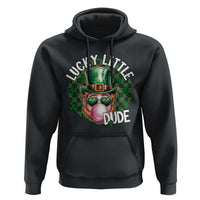 Funny St Patrick's Day Lucky Little Dude Hoodie Cute Leprechaun Shamrock