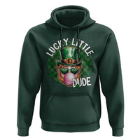 Funny St Patrick's Day Lucky Little Dude Hoodie Cute Leprechaun Shamrock