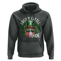 Funny St Patrick's Day Lucky Little Dude Hoodie Cute Leprechaun Shamrock
