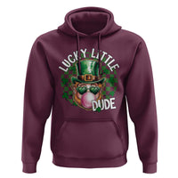 Funny St Patrick's Day Lucky Little Dude Hoodie Cute Leprechaun Shamrock