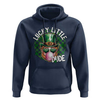 Funny St Patrick's Day Lucky Little Dude Hoodie Cute Leprechaun Shamrock