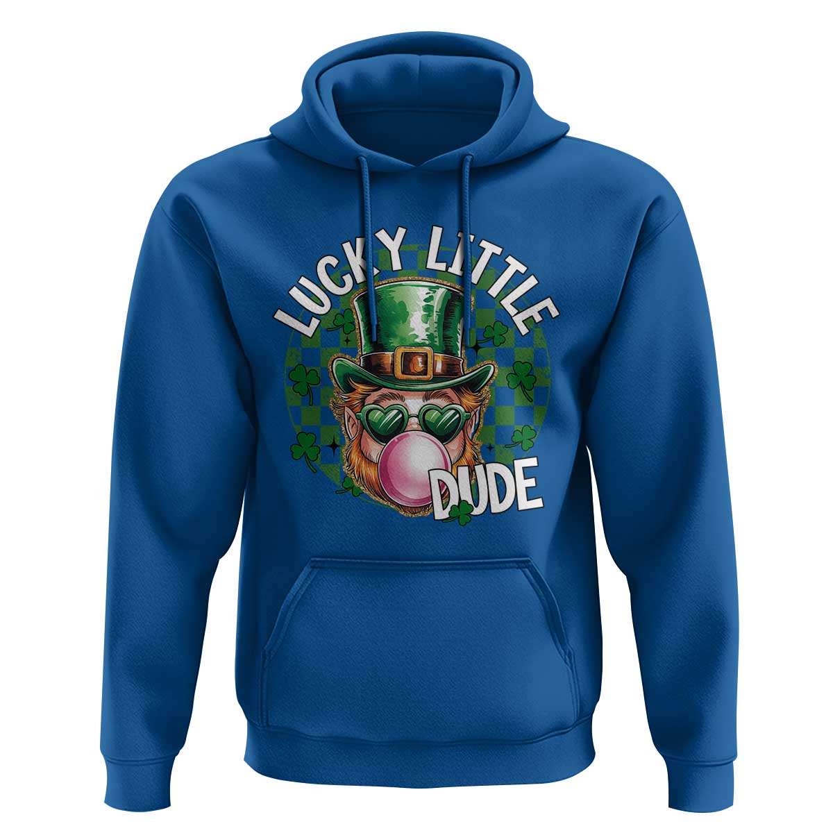 Funny St Patrick's Day Lucky Little Dude Hoodie Cute Leprechaun Shamrock