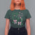 Funny St Patrick's Day Coquette T Shirt For Women Lucky Girl Horseshoe Pink Bow