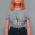 Funny St Patrick's Day Coquette T Shirt For Women Lucky Girl Horseshoe Pink Bow