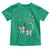 Funny St Patrick's Day Coquette Toddler T Shirt Lucky Girl Horseshoe Pink Bow