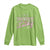 Funny St Patrick's Day Cowboy Cowgirl Long Sleeve Shirt Howdy Go Lucky Shamrock