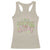 Funny St Patrick's Day Cowboy Cowgirl Racerback Tank Top Howdy Go Lucky Shamrock