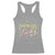 Funny St Patrick's Day Cowboy Cowgirl Racerback Tank Top Howdy Go Lucky Shamrock