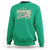 Funny St Patrick's Day Cowboy Cowgirl Sweatshirt Howdy Go Lucky Shamrock