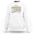 Funny St Patrick's Day Cowboy Cowgirl Sweatshirt Howdy Go Lucky Shamrock