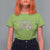 Funny St Patrick's Day Cowboy Cowgirl T Shirt For Women Howdy Go Lucky Shamrock