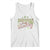 Funny St Patrick's Day Cowboy Cowgirl Tank Top Howdy Go Lucky Shamrock