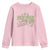 Funny St Patrick's Day Cowboy Cowgirl Youth Sweatshirt Howdy Go Lucky Shamrock
