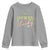 Funny St Patrick's Day Cowboy Cowgirl Youth Sweatshirt Howdy Go Lucky Shamrock
