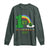 Funny First 1st St Patrick's Day Long Sleeve Shirt Shamrock Rainbow Glitter Print